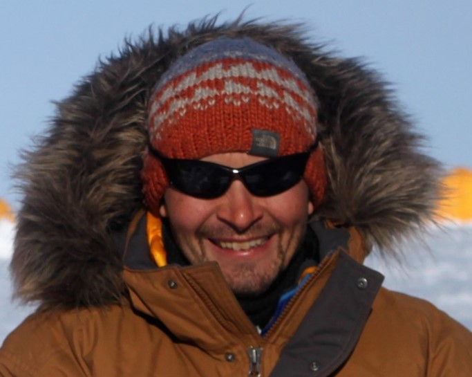 Michael Sigl in Antarctica