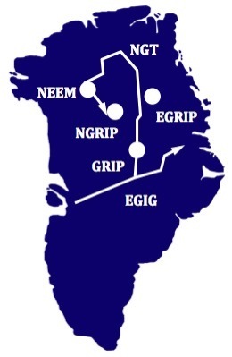 Map of Greenland
